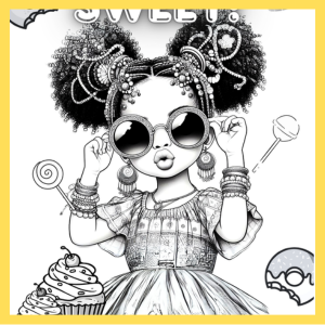 Lil Fashionista – BEST LIFE coloring book