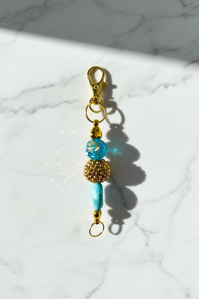Beaded BAG CHARMS (post-styled)