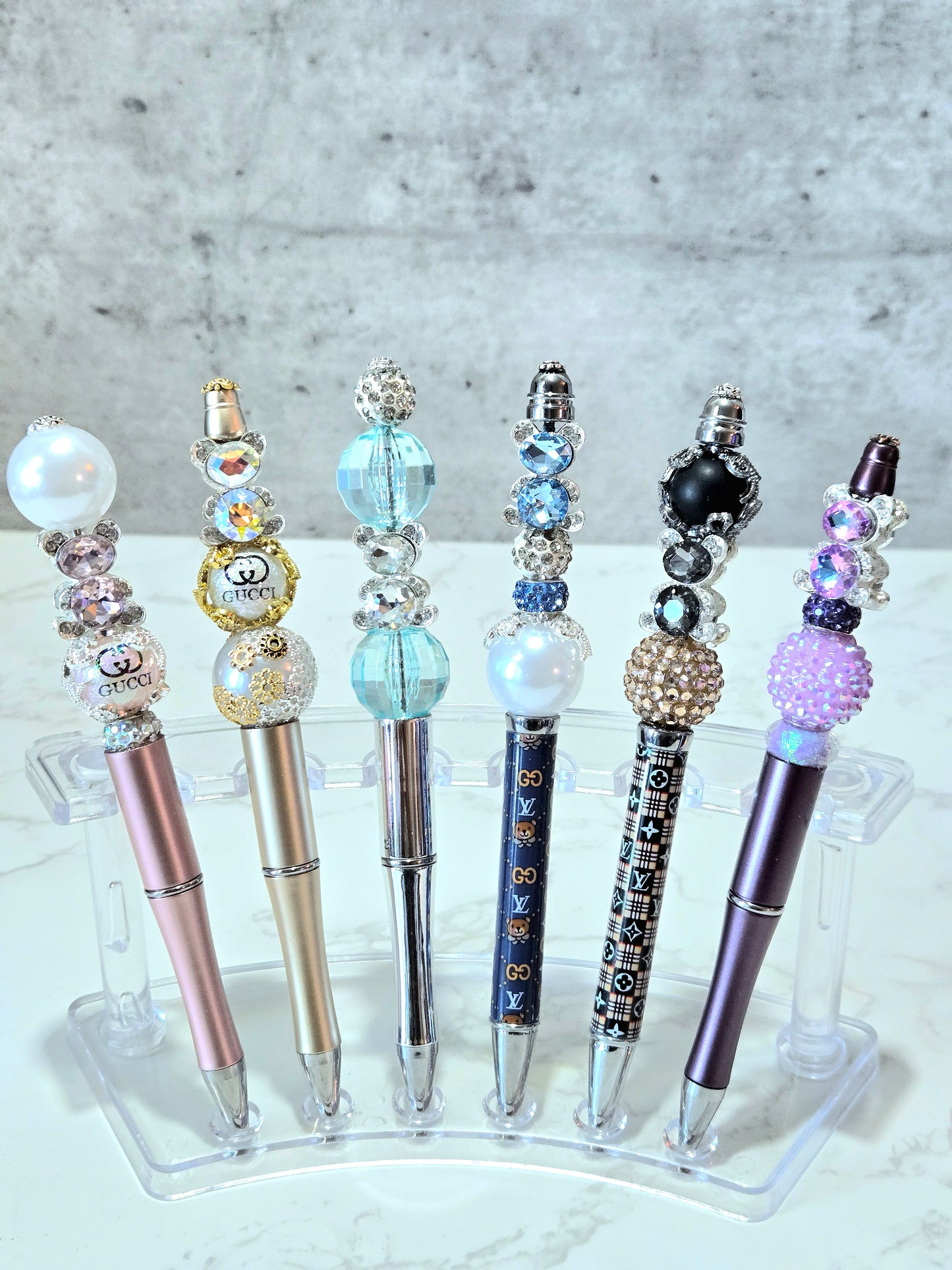 Beaded Queen-Pens_TEDDY BEAR Designer Inspired