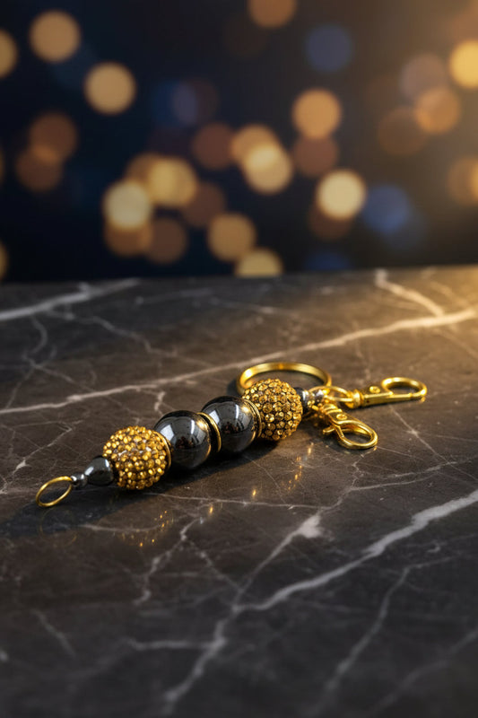 Beaded BAG CHARMS (post-styled)