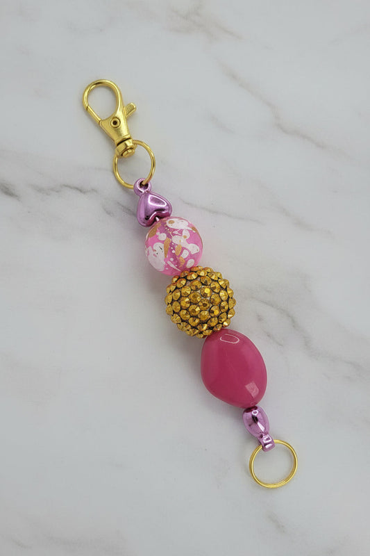 Beaded BAG CHARMS (post-styled)
