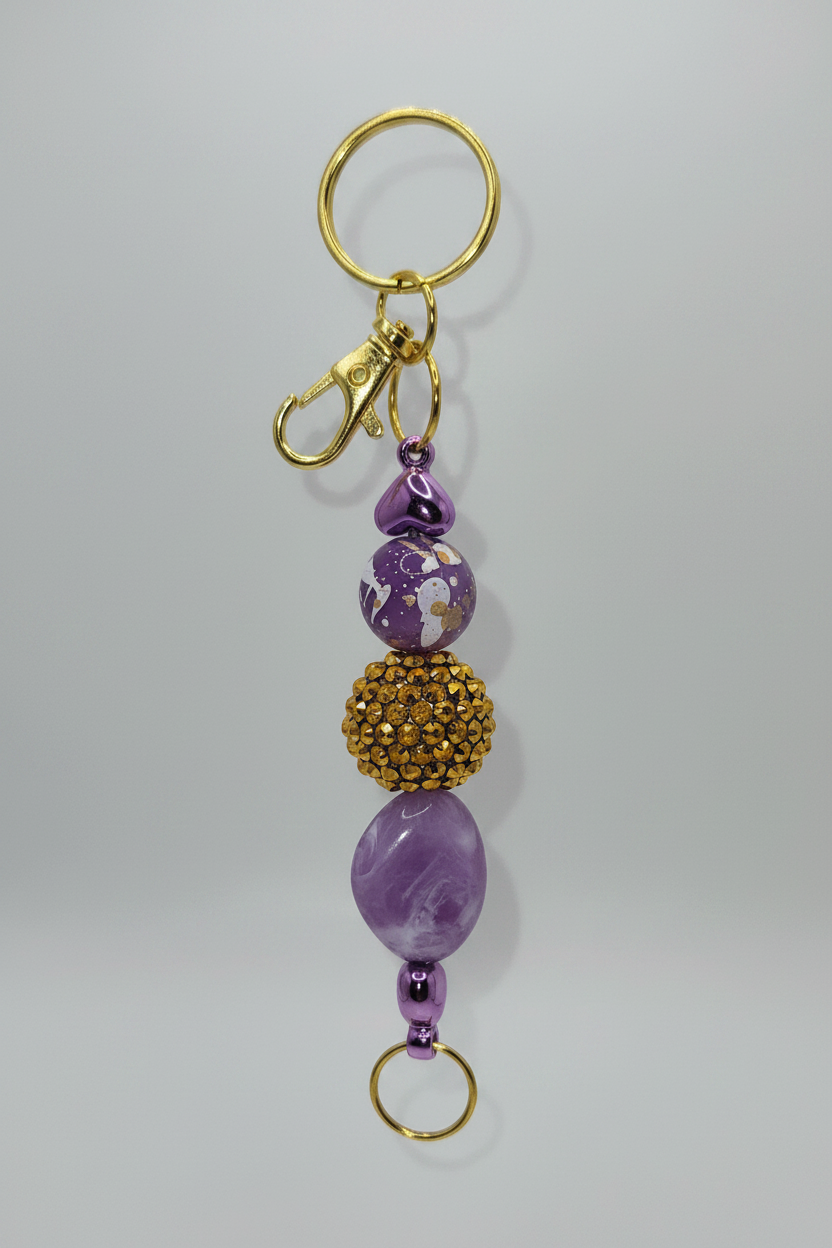 Beaded BAG CHARMS (post-styled)